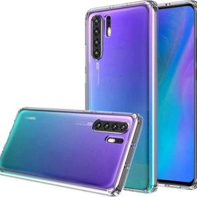 Fitcase Toz Koruma Tıpalı Şeffaf Arka Kapak Huawei P30 Pro Kılıf