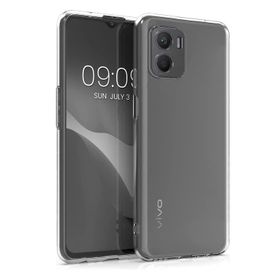 Fitcase Vivo Y15S Kamera Korumalı Silikon Şeffaf Arka Kapak Kılıf