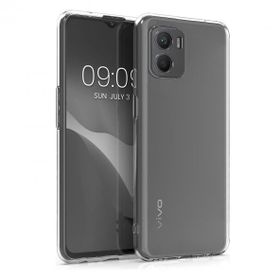 Fitcase Vivo Y15S Kamera Korumalı Silikon Şeffaf Arka Kapak Kılıf