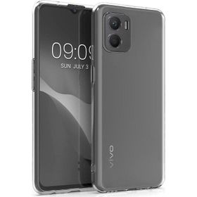 Fitcase Vivo Y15S Kamera Korumalı Silikon Şeffaf Arka Kapak Kılıf