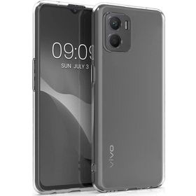 Fitcase Vivo Y15S Kamera Korumalı Silikon Şeffaf Arka Kapak Kılıf