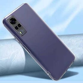 Fitcase Vivo Y53S Kamera Korumalı Silikon Şeffaf Arka Kapak Kılıf
