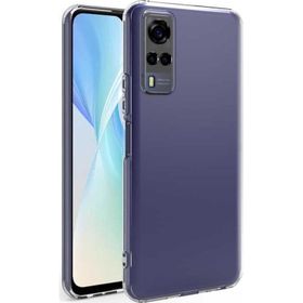 Fitcase Vivo Y53S Kamera Korumalı Silikon Şeffaf Arka Kapak Kılıf