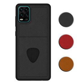 Fitcase Xiaomi Mi 10 Lite Proda Deri Tek Kartlık Cepli Kapak Kılıf