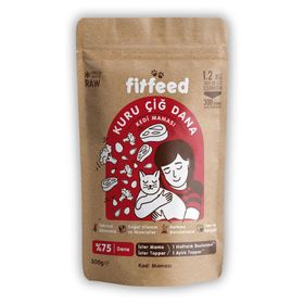 Fitfeed Freeze-Dried 300 gr Kuru Çiğ Kedi Maması