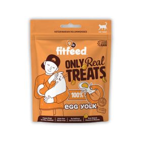 Fitfeed Freeze-Dried Çiğ Yumurta Sarısı 60 gr Kedi Ödülü