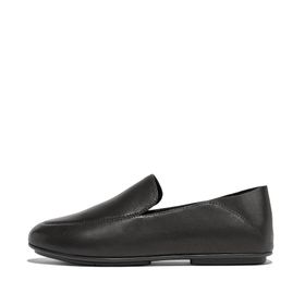 FitFlop Allegro Crush-Back Leather Siyah Renk Kadın Loafer Babet