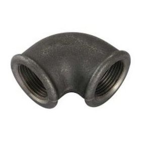 Fitings Siyah 1/2" Dirsek