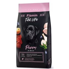 Fitmin 2,5 kg For Life Puppy Tüm Irklar İçin Kümes Hayvanlı Yavru ve Hamile Köpek Maması