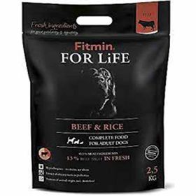 Fitmin For Life %13 Taze Biftek Etli Yetişkin 2.5 kg Köpek Maması