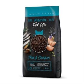 Fitmin For Life Balıklı ve Tavuklu 1.8 kg Yetişkin Kedi Mama