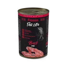 Fitmin For Life Biftekli Pate 400 gr Yetişkin Köpek Konserve Maması
