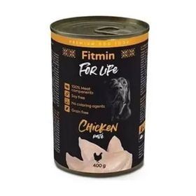 Fitmin For Life Tavuk Etli Pate 400 gr Yetişkin Köpek Konserve Maması