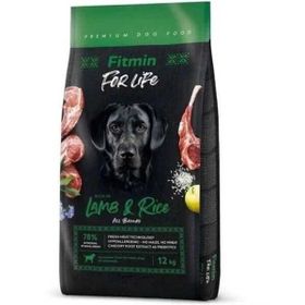 Fitmin Forlife Tüm Irklar İçin Kuzulu ve Pirinçli 12 kg Yetişkin Köpek Maması