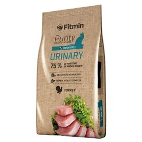Fitmin Purity Urinary Sindirim Sistemi Sağlığı İçin Hindili Tahılsız 10 kg Kedi Maması