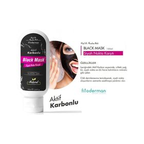 Fitoderman Aktif Karbonlu 100 ml Black Mask