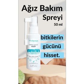 Fitoderman Lauradenti Diş Plak Önleyici Nefes Tazeleyici 50 ml Ağız Bakım Spreyi