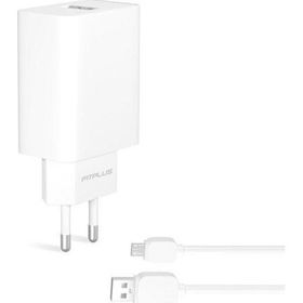FitPlus Bianca FT-301M QC 3.0 3A Seyahat Şarj Aleti Micro Usb Kablo Set