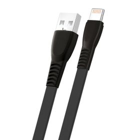 FitPlus Flat FS-402 2.4A 1 mt Lightning Data/Şarj Kablosu