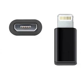 FitPlus Micro to Lightning Çevirici Siyah Adaptör