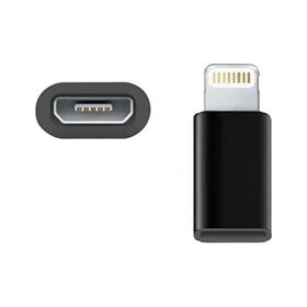 FitPlus Micro to Lightning Çevirici Siyah Adaptör