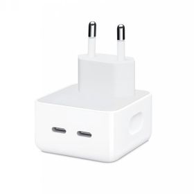 FitPlus PD 35W 2x Type-C Beyaz Çıkışlı Şarj Adaptörü