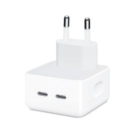 FitPlus PD 35W 2x Type-C Beyaz Çıkışlı Şarj Adaptörü