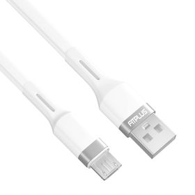 FitPlus Premium PS-301 2.4A 1 mt Micro USB Data/Şarj Kablosu