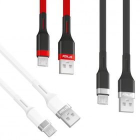 FitPlus Premium PS-301 2.4A 1 mt Micro USB Data/Şarj Kablosu
