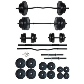 Fitset 78 kg Z Barlı Halter Seti Ve Dambıl Seti Ağırlık Fitness Seti