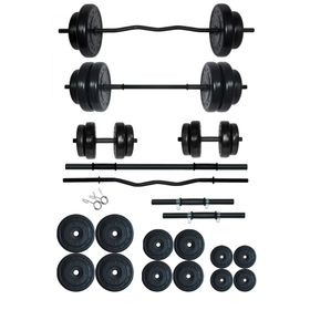 Fitset 78 kg Z Barlı Halter Seti Ve Dambıl Seti Ağırlık Fitness Seti
