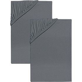 Fitted Gri Tek Kişilik Lastikli Çarşaf