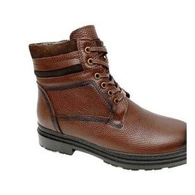 Fix 3184 Baskı Hakiki Deri Kürklü Fashion Erkek Bot