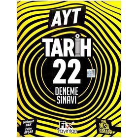Fix Yayınları AYT Tarih 22 Deneme Sınavı