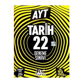 Fix Yayınları AYT Tarih 22 Deneme Sınavı