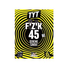 Fix Yayınları TYT Fizik 45 Deneme