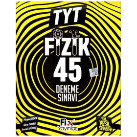 Fix Yayınları TYT Fizik 45 Deneme