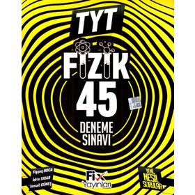 Fix Yayınları TYT Fizik 45 Deneme