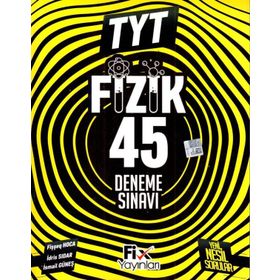 Fix Yayınları TYT Fizik 45 Deneme