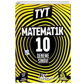 Fix Yayınları TYT Matematik 10 Deneme Sınavı
