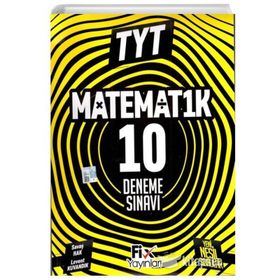 Fix Yayınları TYT Matematik 10 Deneme Sınavı