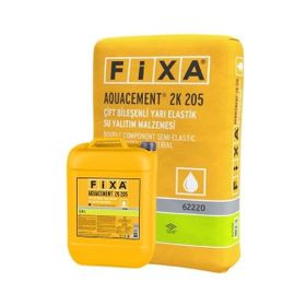 Fixa Aquacement 2K 205 Çift Bileşenli 5.4 kg B Bileşeni Yarı Elastik İzolasyon Malzemesi
