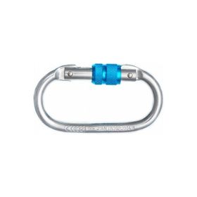 Fixe Symmetric St Screw Gate Kilitli Silver-Blue Karabina