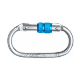 Fixe Symmetric St Screw Gate Kilitli Silver-Blue Karabina