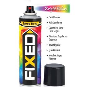 Fixed 400 ml Metalik Gri Sprey Boya