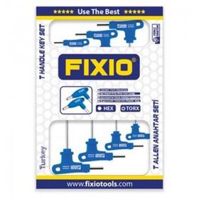 Fıxıo 5 Parça T Saplı Allen Takım Set