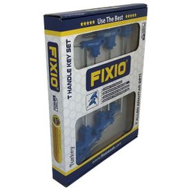 Fixio FH6107 7 Parça T Saplı 2 Uçlu Alyan Anahtar Takımı