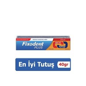 Fixodent 40 gr Plus En İyi Tutuş Diş Protez Yapıştırıcı Krem
