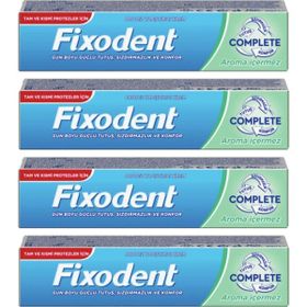 Fixodent 4x47 gr Complete Aromasız Diş Protezi Yapıştırıcısı