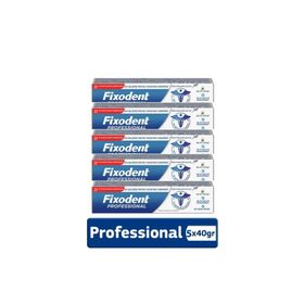 Fixodent 5x40 gr Professional Diş Protez Yapıştırıcı Krem